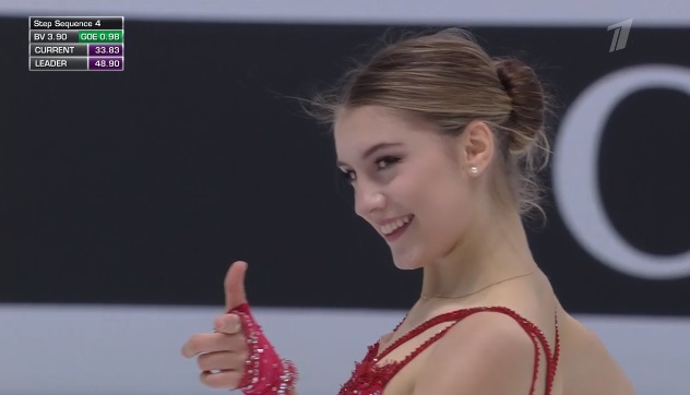 Россиянки впереди всех: Косторная выиграла короткую программу